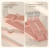 1 Stück Neue Kleidung Rutschfester Kleiderbügel Haushaltskleiderbügel Bogendesign Kunststoff Breite Schulter Halbkreisförmiger Kleiderbügel Nahtloses Aufhängen