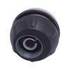 55344048 5 Speed Car Gear Shift Shifter Knob Head Ball + Stick Cover Boot Gaiter Fit for Fiat 500 2012-2018 Chrome Silver & Red