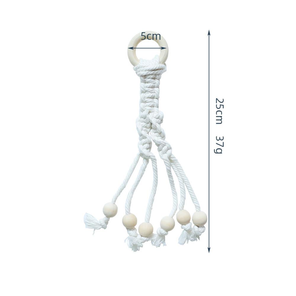 Cotton Rope Woven Hook Banana Hanger Hanging Fruit Hook Holder For Banana Display