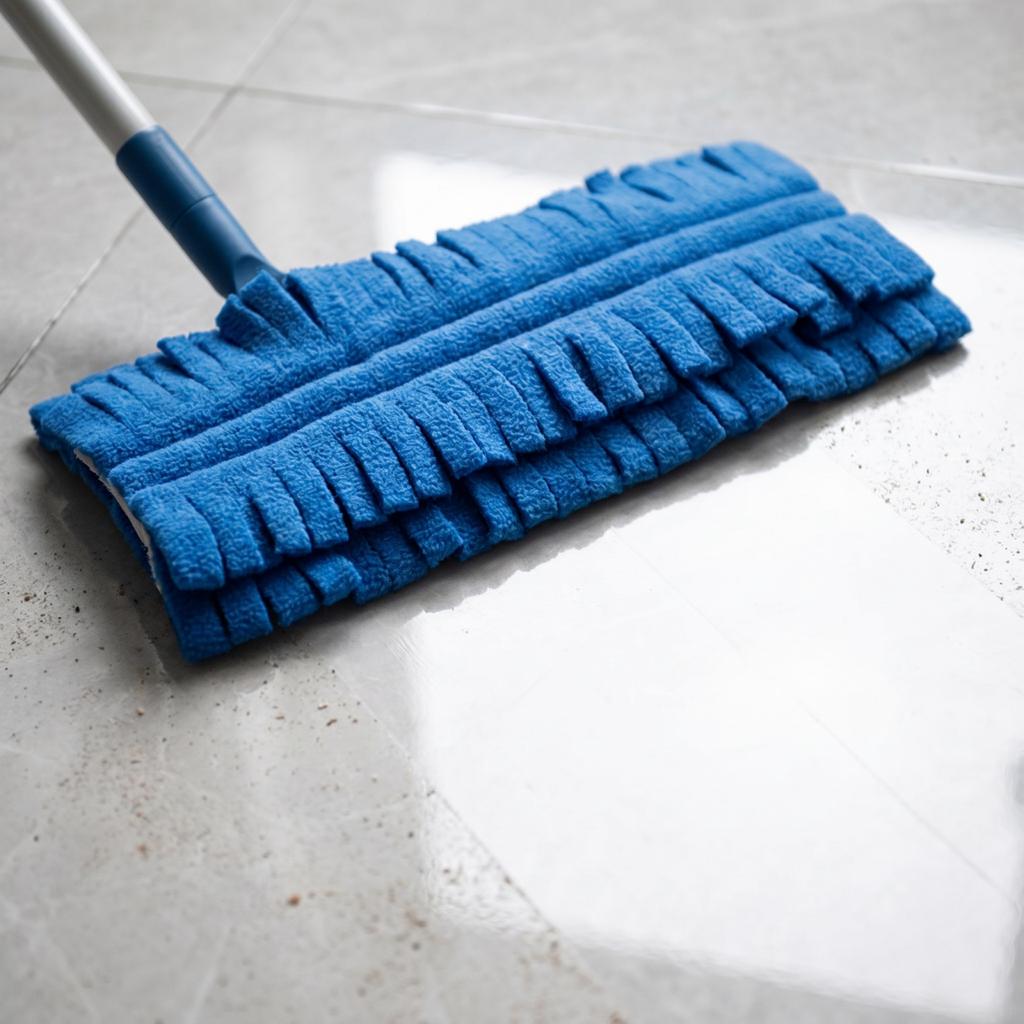 Wiederverwendbare Waschbare Ersatz-Mopppads für Flachmop Kompatibel mit Verschiedenen Bodenarten Einfach Anzubringen und zu Entfernen Langlebige Reinigungstücher