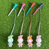 Golf Tees Flashing Light Cartoon Golf Rubber Tees Novelty Rabbits Shape Tees for Enhances Durability