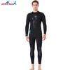 3MM Wetsuit Men's Wet One-piece Thermal Long-sleeved Waterproof Female Snorkeling Swimsuit