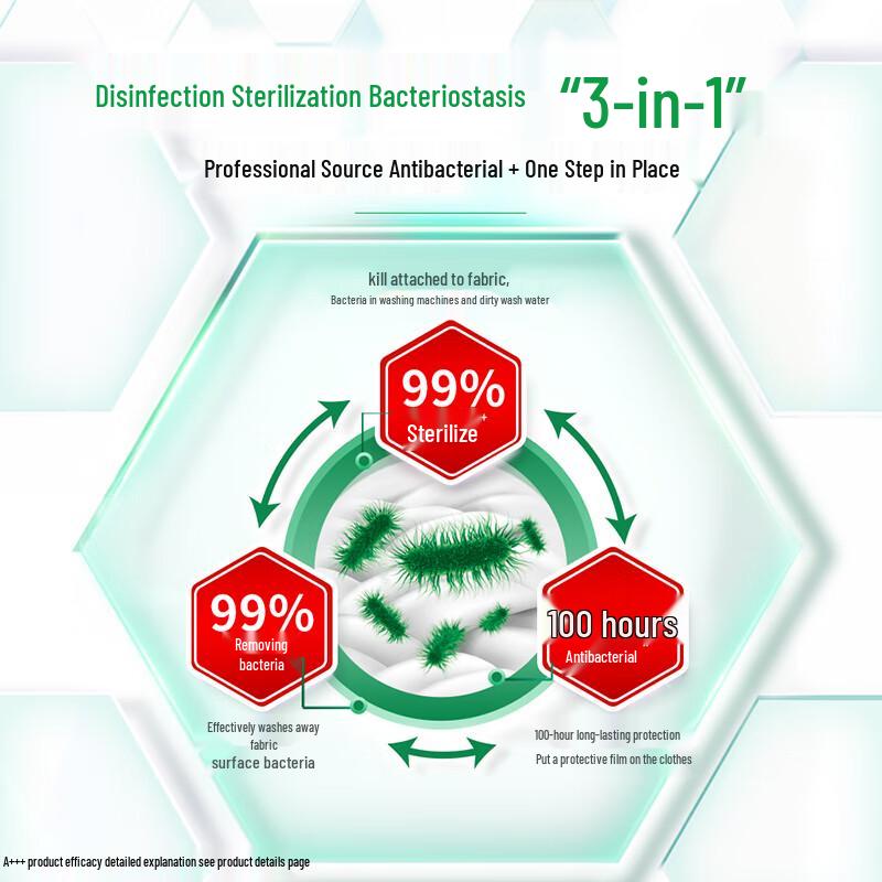 Breeze Anti-Bacterial Laundry Detergent, Sun-Kissed Freshness