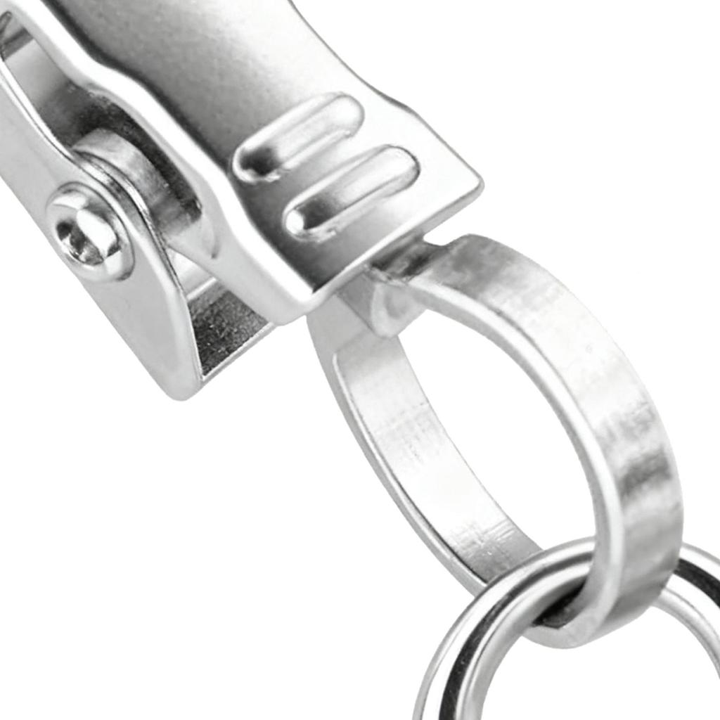 Flag Weights For Wind 12 Pieces Stainless Holder Drapery Holder With Clamp For Outdoor Picnic Party Dining Kitchen Patio Camping