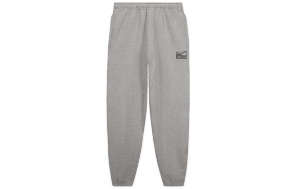 Nike X Stussy Fleece Sweatpants Grey DO9340-063 M