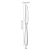 Crimping handle Stainless steel knife fork spoon Western tableware Suitable for kitchen and dining room