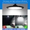 200/300/500W UFO LED Vysokozdvižná světla Vodotěsná IP65 Komerční Průmyslové Osvětlení Sklad LED Vysokozdvižná Lampa
