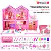Princess Dream Castle: Big Villa Playhouse for Girls - Fun Role-Playing and Building Set