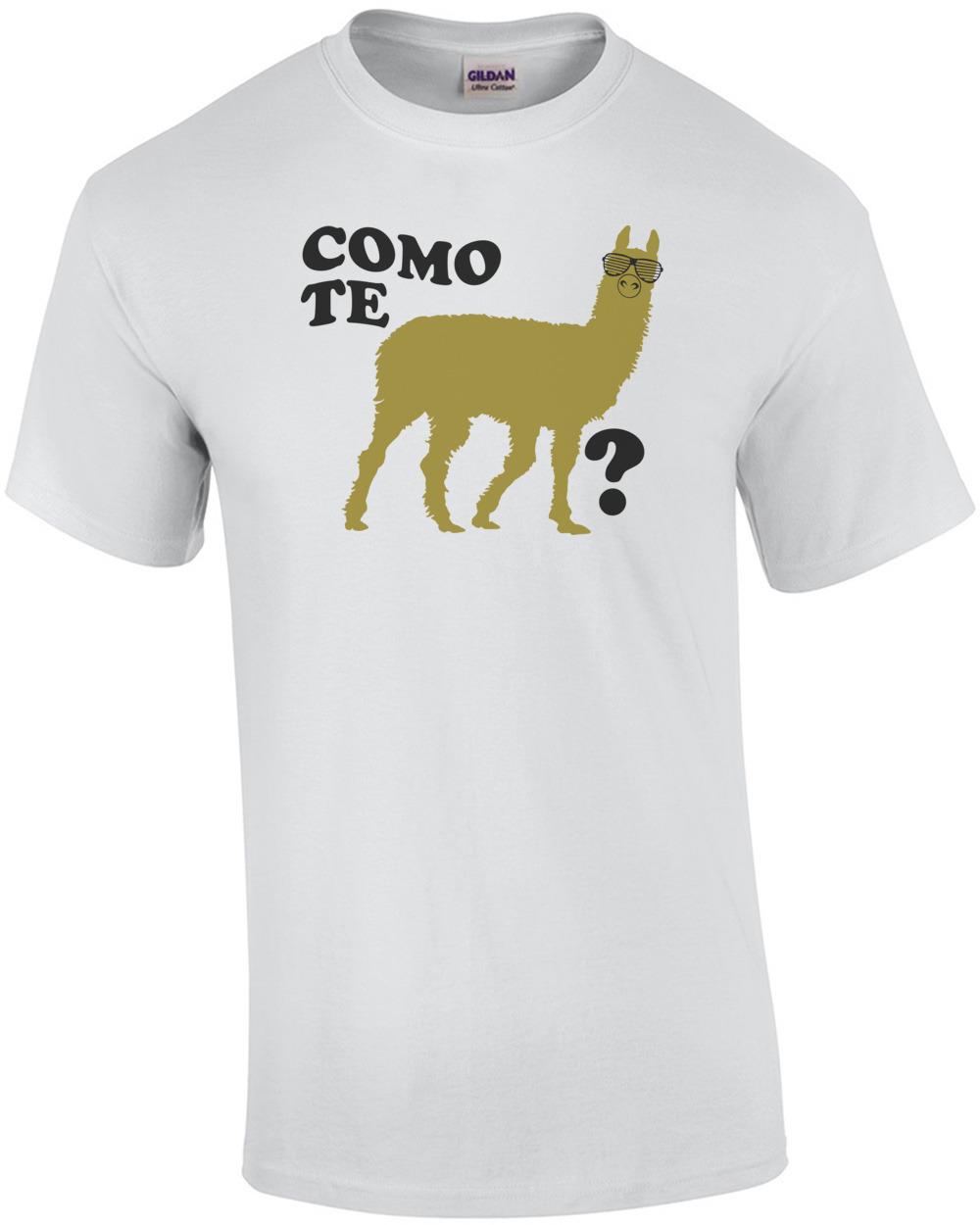 Como Te Llama? Shirt Unisex T-Shirt XXL