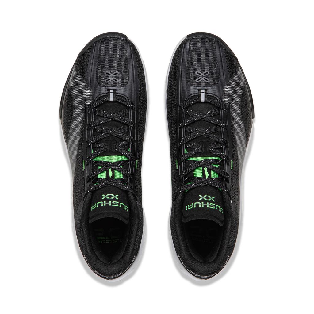 Li Ning Yu Shuai 20 Prototype 2.0 Basketballschuhe Herren Sneaker Schwarz Silber ABAW003-14