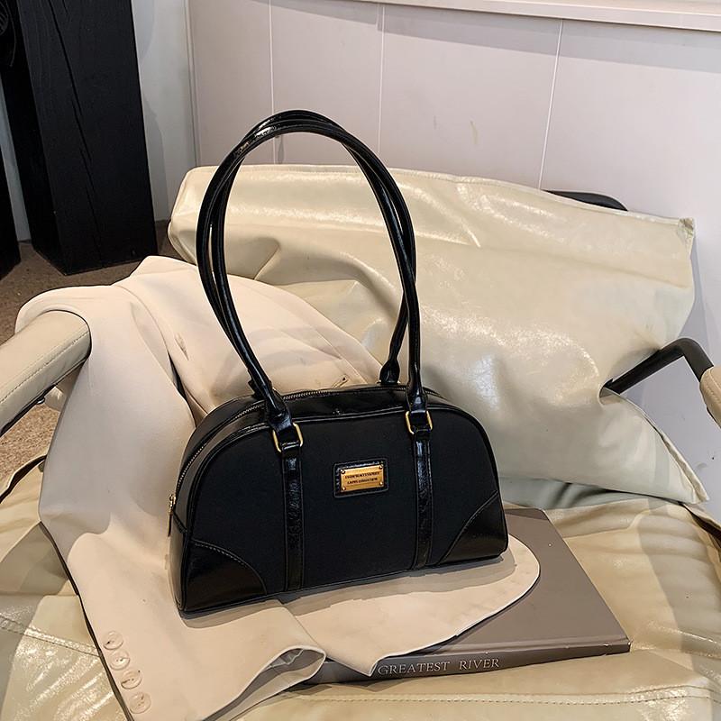 Stylish Large Capacity Two-tone Shell Bag For Women Modern Chic Everyday Use