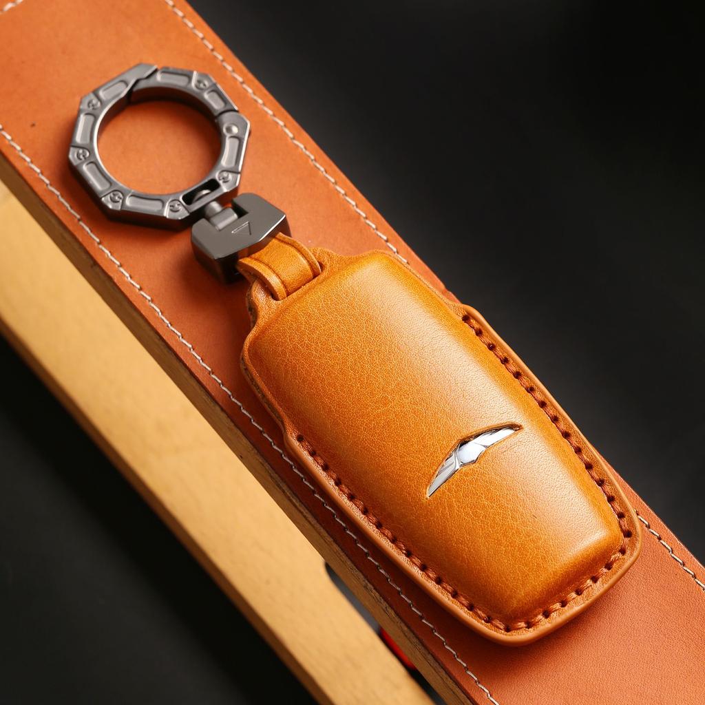 Auto Key Fob Remote Fit For Genesis G70 G80 G90 Gv70 Gv80 Eq900 Dh Bh G60 Genuine Leather Auto Key Fob Cover Case Keychian Auto Accessories 6 8