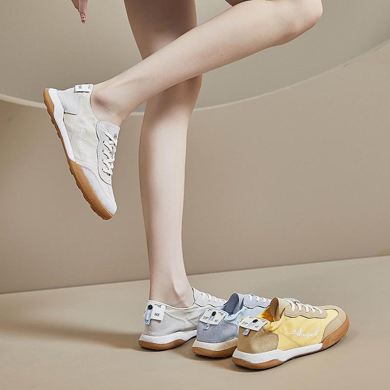 Forrest Gump Skor för Kvinnor På Sommaren Andningsbara Ny Stil Student Löpning Sportskor Små Vita Skor