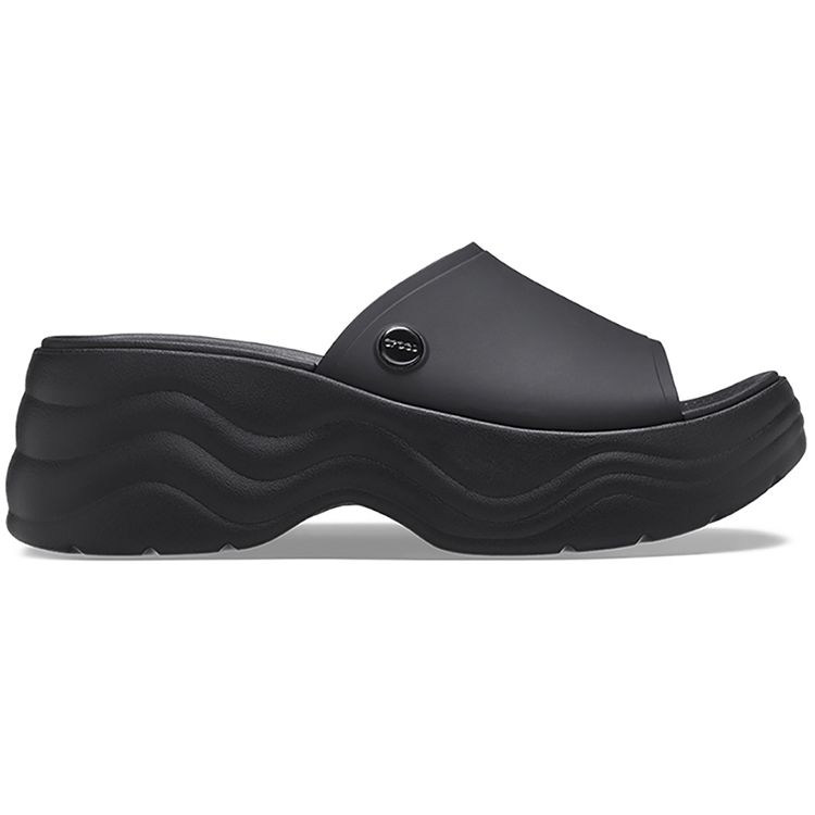 Crocs Casual Breathable EVA Odor-Resistant Slide Sandals Women Footwear Black 208182-001