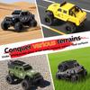 Mini Alloy RC Car 1/64 Crawler High Speed Hobby Off-Road Vehicle Model APP Control Remote Control Car Desktop Toy Car for Kids