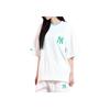 New MLB T Shirts Unisex White 3ATSD0133-50IVS