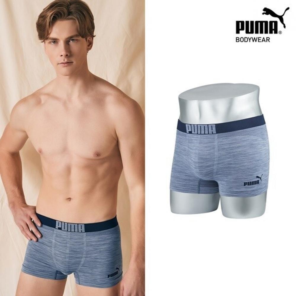 

Puma New Stretch Seamless DrawS Type 1 Melange Blue Men S latest Prize PMDMSL04/65/100