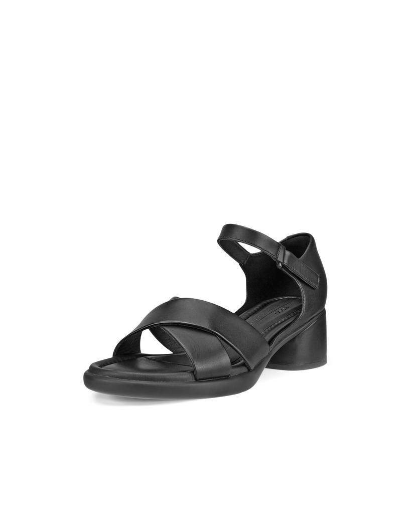 ECCO Sculpted Heel Sandals, LX, Size 35, Women's, Black, 24.5 Cm, 3E