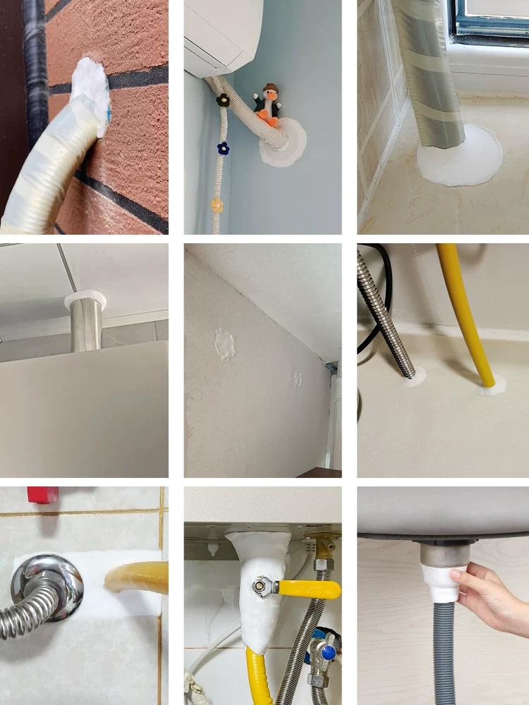 Sewer Plug to Prevent Odor, Pipe Seal to Stop Odor Return, Anti-Odor Device for Floor Drain, Sealing Clay to Prevent Insects