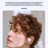 Intelligens képernyő, nyitott fülű LCD-kijelző Zajszűrő fejhallgató OWS Sports Bluetooth Headset