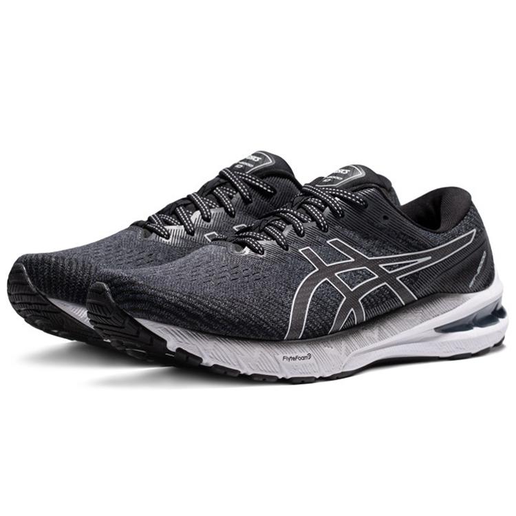 New Asics GT 2000 10 2E Wide 'Black White' 1011B186-002