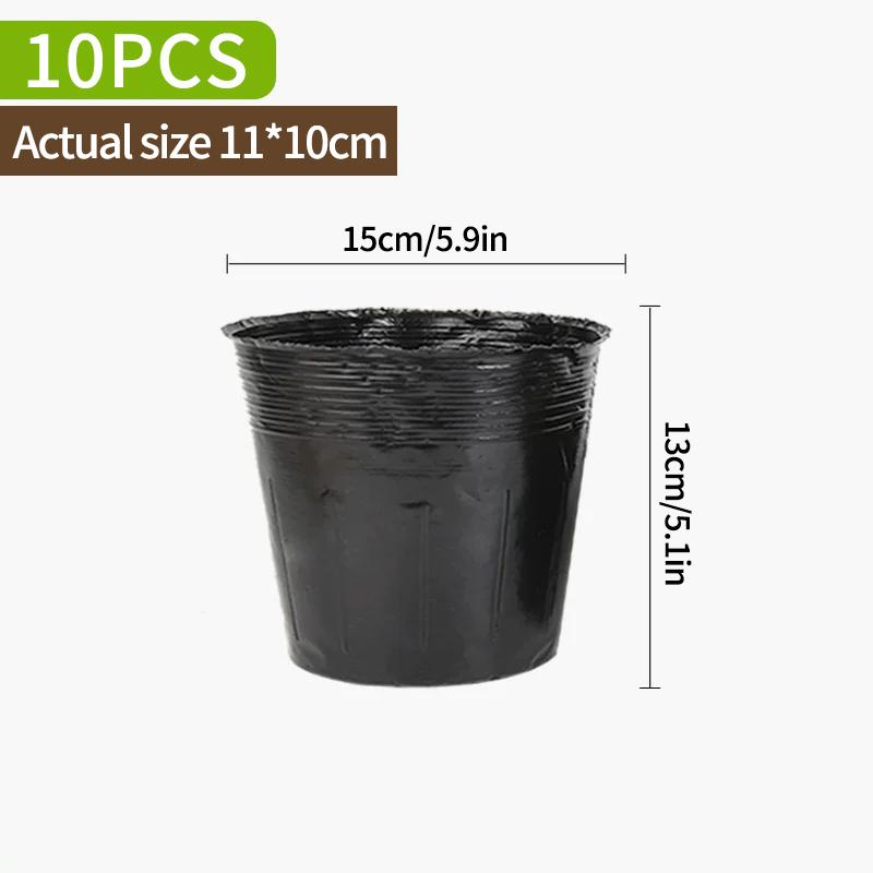 10/20/50Pcs Flower Pots Plant Seedling Pot Succulent Pots Home Garden Decoration Pots For Plants Gardening Supplies