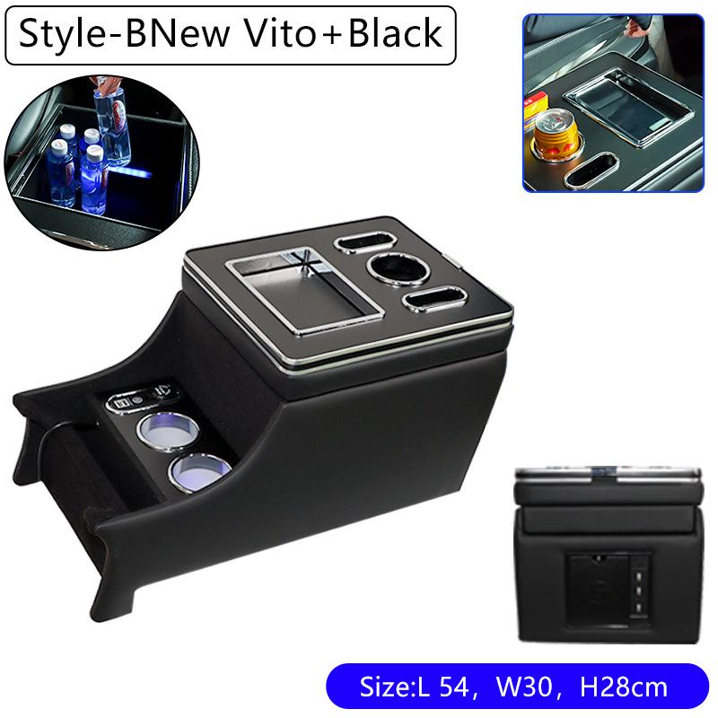 Mercedes-Benz Vito (2015-2024) Modificare cutie de depozitare cotieră.