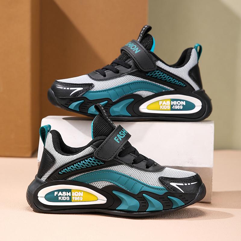

Boys Spring Summer Mesh Breathable Sneakers Anti-Skid Outdoor Tennis Shoes for Children Sport Running Size 28-39 28