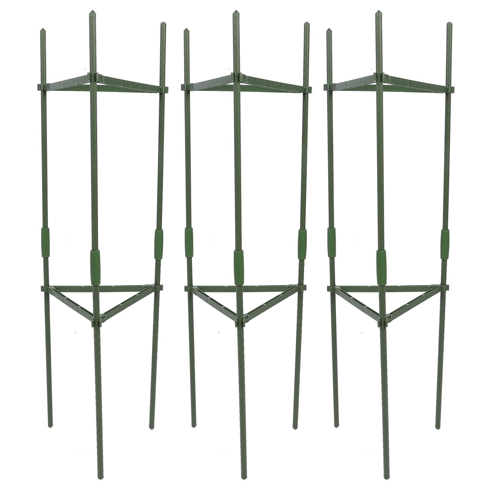 

3 шт. Треугольная клетка для томатов, прочные опоры для томатов, решетки для сада и по 80cm/31.5in