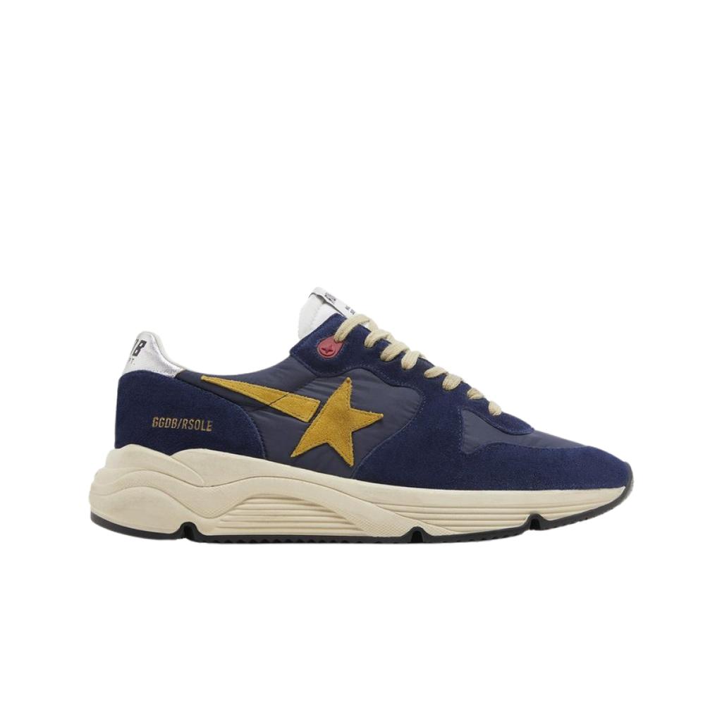 GOLDEN GOOSE Running Sole Dark Blue Mustard
