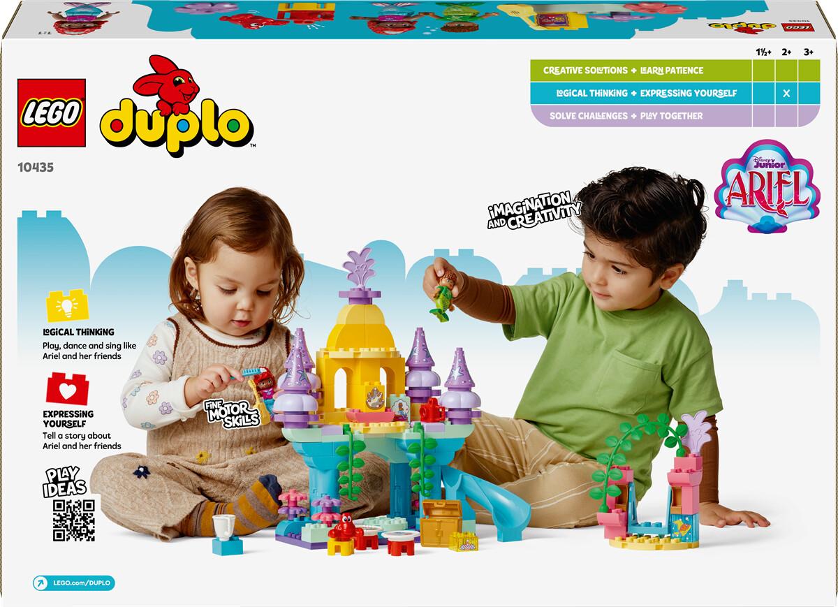 

LEGO конструктор Duplo – Дом – Волшебный подводный дворец Ариэль (10435)