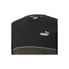 Puma Colorblock Logo Print Rundhals-Sweatshirt Herren Oberteile Mehrfarbig 673498-70