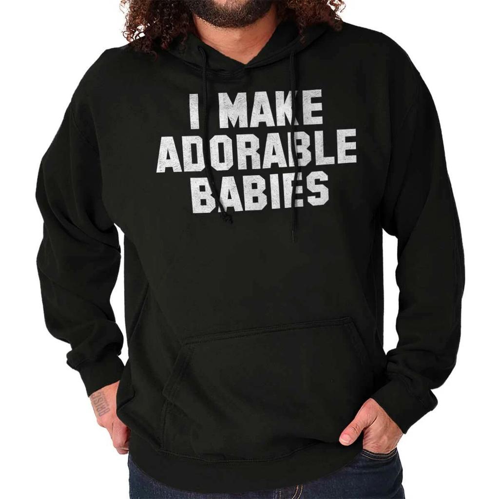 Mother's Day I Make Adorable Babies Mom Love Hoodie Hooded Sweatshirt Men Women