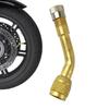Car Wheel Valve Adapter Pure Copper Material, 90 Degree Bend Automotive Tire Valve Adapter