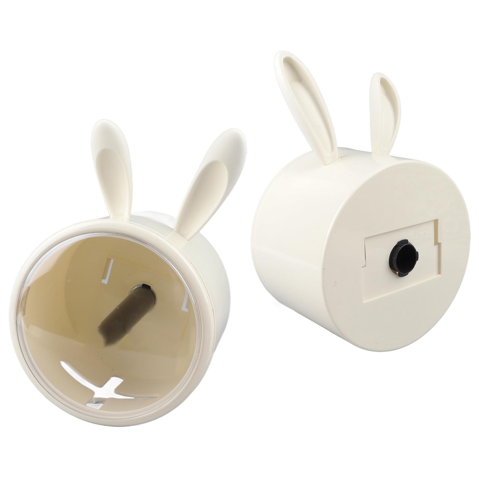 

Toilet Paper Holder Container Plastic Cute Wall Mounted Transparent Roll Paper Storage Dispenser Box for Bathroom Kitchen