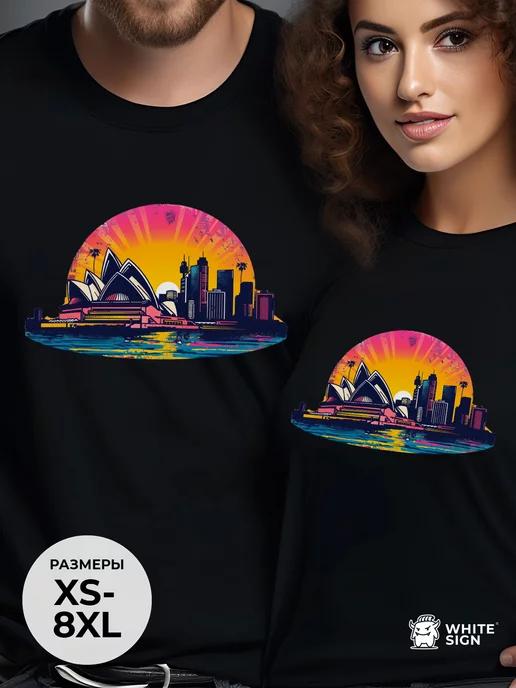 Oversized summer T-shirt with  Theater  print 2XL