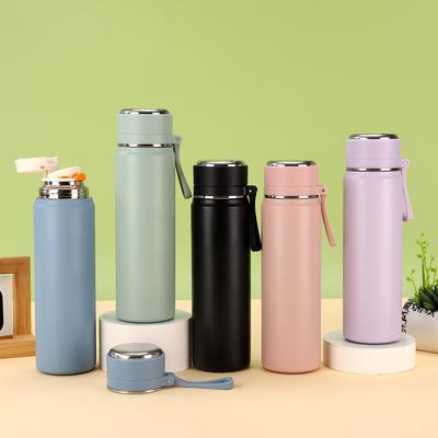 Simple New Stainless Steel Vacuum Cup High Appearance Level Student Water Cup Outdoor Portable Car Water Cup