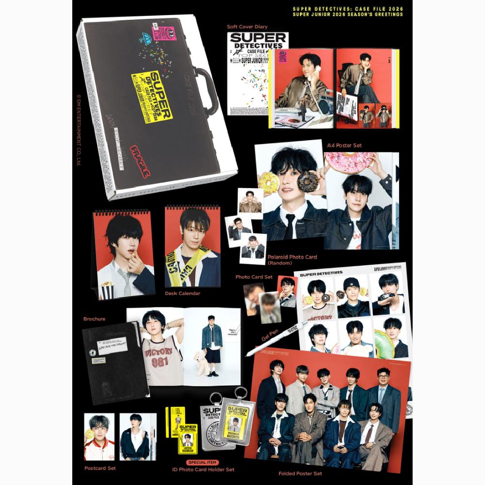 Pre-order Super Junior 2026 Season's Greetings & POB