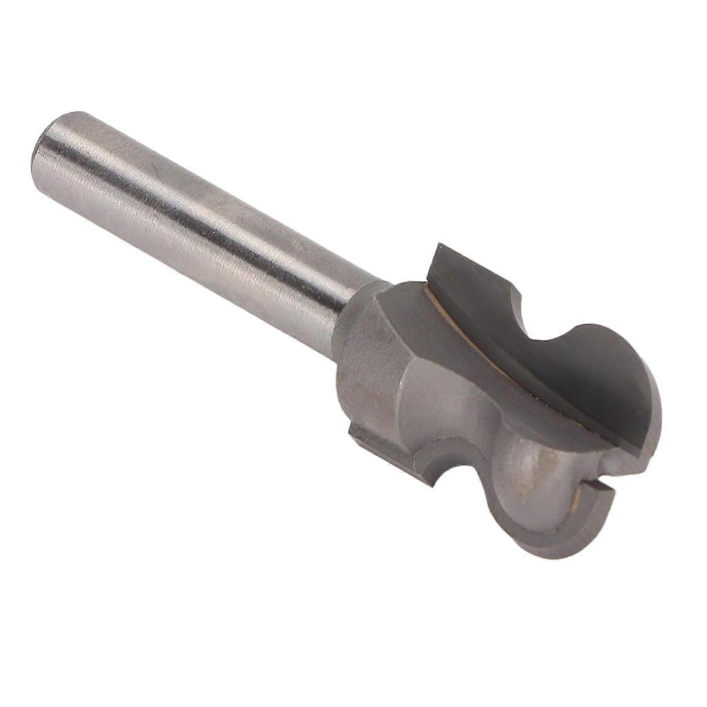 Finger Pull Bit High Accuracy Grinding High Hardness Arcs Carbide Drawer Pull Bit with 1/4in Round Shank for Cork Wood1/4x5/8