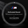 Car Steering Wheel Cover Ultra-thin Breathable Car Accessories For BMW E92 E53 E61 E62 E93 GT G30 G20 G05 G11 E48 Series i3 G07 XN9