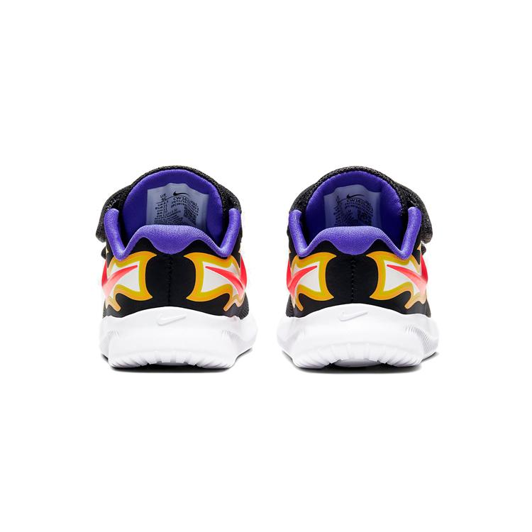Nike Star Runner 2 Fire Low Top Running Shoes Dark Smoke Gray Infant And Toddler CW1615-001
