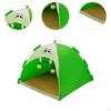 Cat Tent House Foldable Washable Semi Enclosed Soft Kitten Nest Small Dog Bed for Household