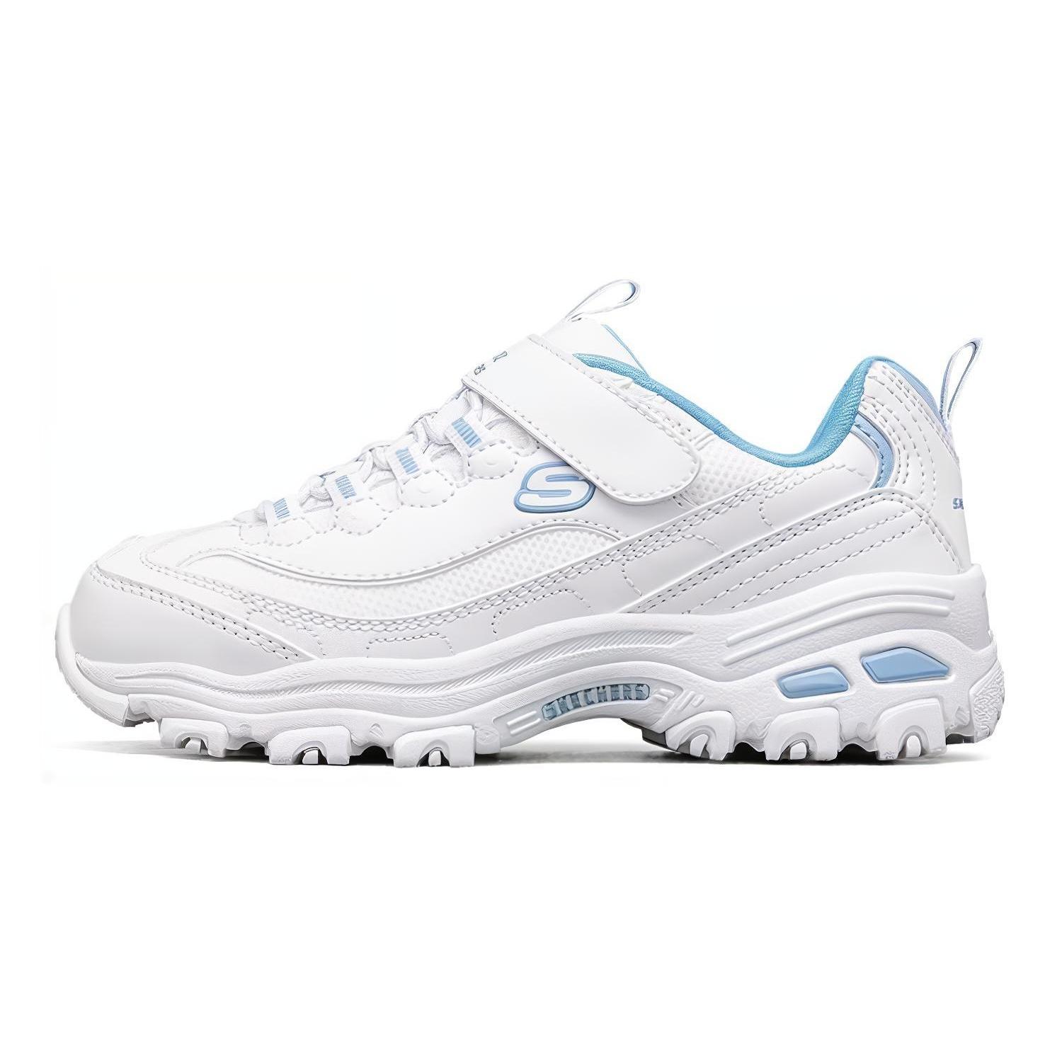 Skechers D lites 1.0 Low-Running Shoes -KIDS White Kids 664180L-WHT EU 32