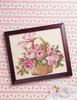 Olympus Cross Stitch Embroidery Flower Rose 887 Kit, Series, Basket, Beige,