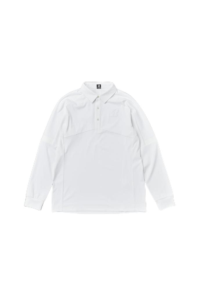 Bridgestone Golf Modern Long Sleeve Collared Shirt DGM02F Men's White