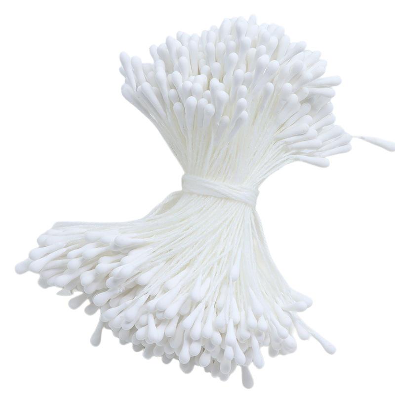 2mm 390 Root Matte Heart Flower Simulation, Eco-Friendly Rose Lily Stamen