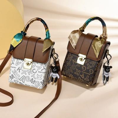 Fashion Women's Printed Phone Bag  New Fashion Ladies Casual Crossbody Bag Versatile Women's Shoulder Bag Small Handbags
