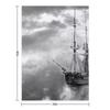 Neverland Ship (B&W) Throw Blanket Blankets Ands Giant Sofa Warm Funny Gift Blankets