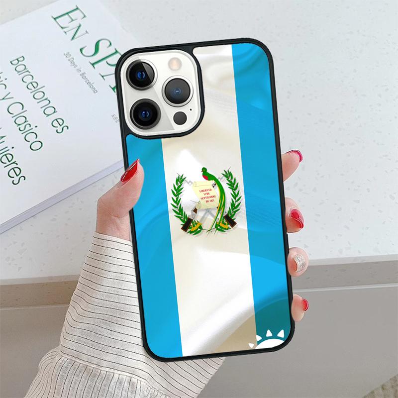 Guatemala Flag Phone Case Cover For iPhone 17 Air 15 16 16e 14 13 Pro Max Coque 12 11 Pro Max For Apple PLUS Fundas