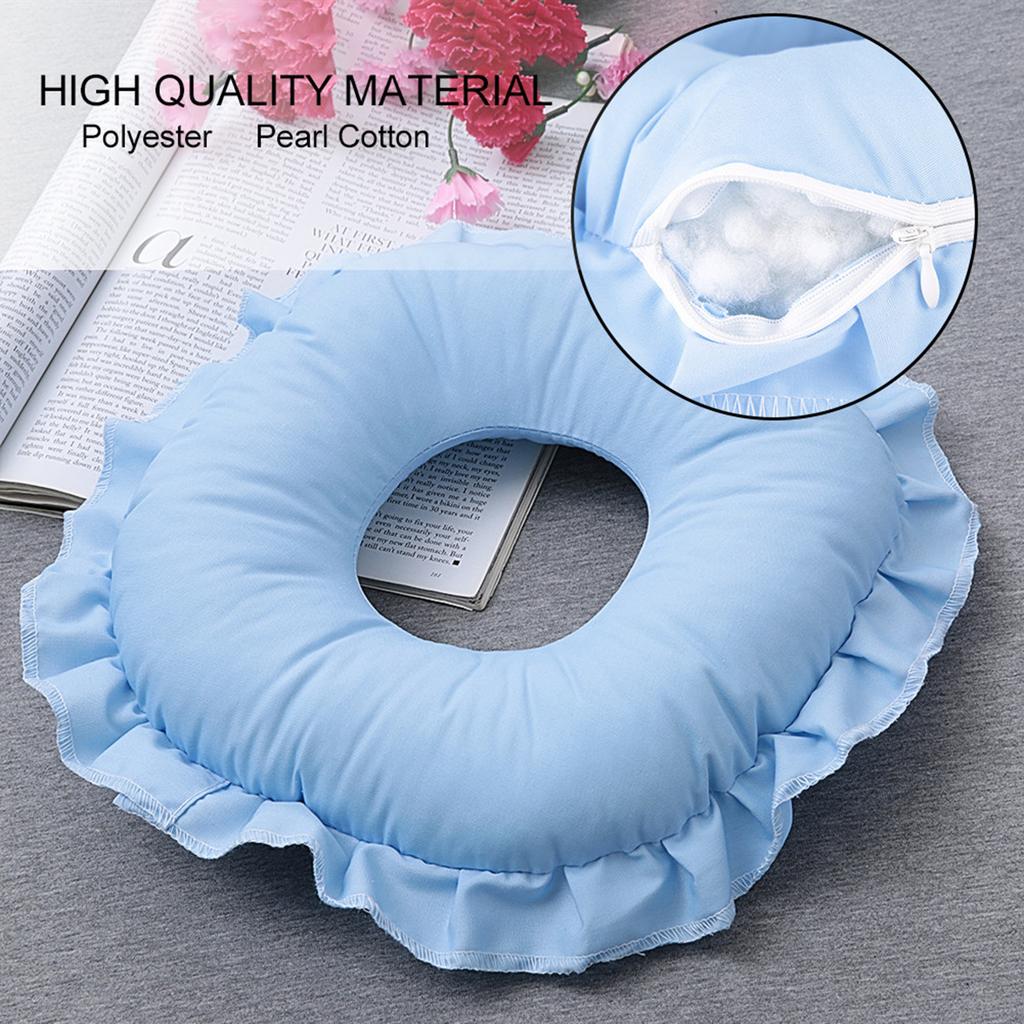 Polyester Gesichtsentspannungskissen SPA Salon Massage Ausgehöhltes Kissen Nickerchenruhekissen